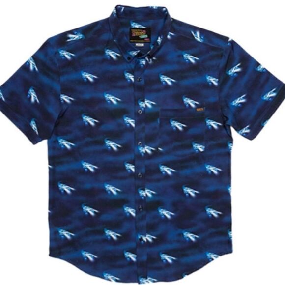 Back to the Future Button Up Shirt - Picture 2 of 6